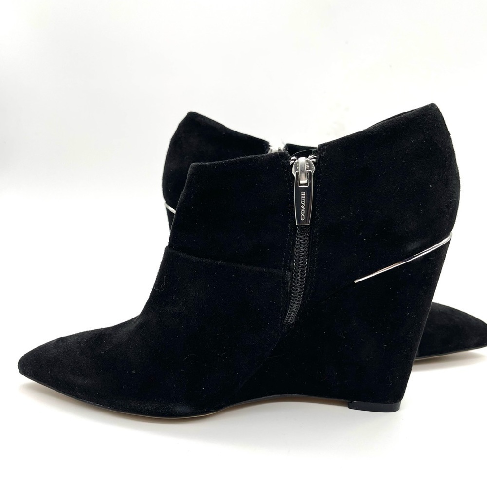 Coach Leather Suede wedge Boots - Picture 3 of 6